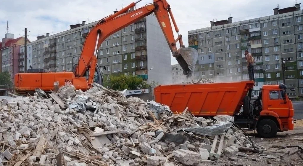 Профессиональный вывоз строительного мусора в Железнодорожном в октябре