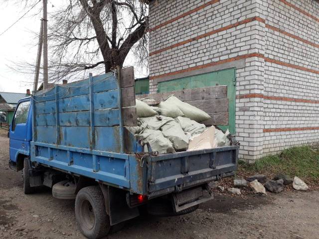 Вывоз мусора грузовым фургоном 3 тонны с утилизацией отходов в Железнодорожном в октябре