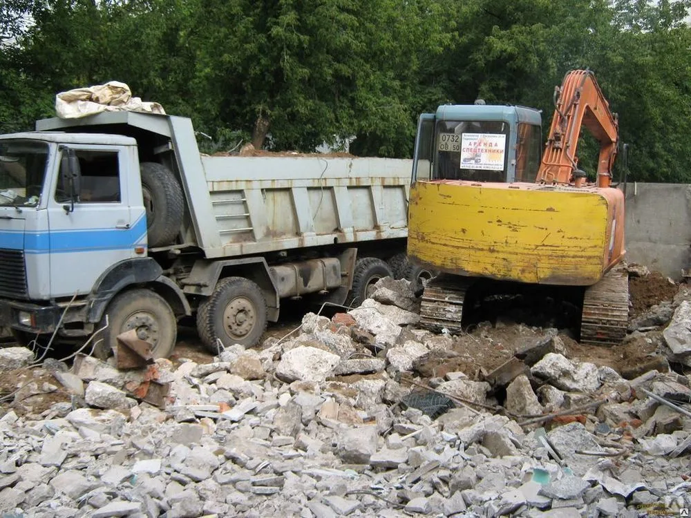 Вывоз бетонного боя и утилизация в Железнодорожном в октябре