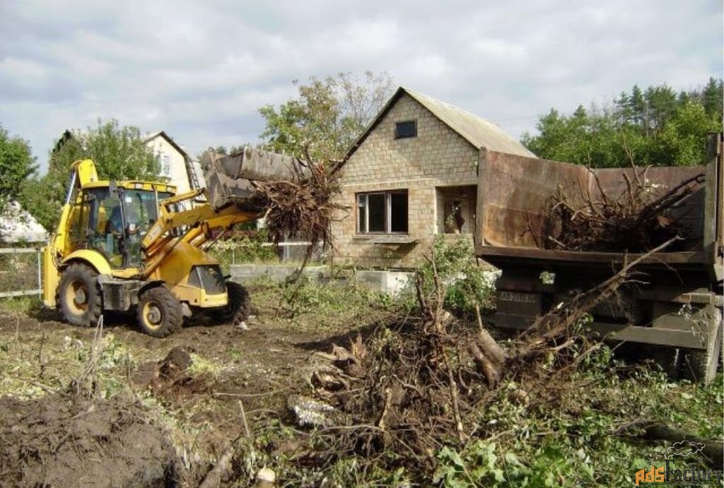 Уборка участков от мусора любой сложности в Железнодорожном в октябре