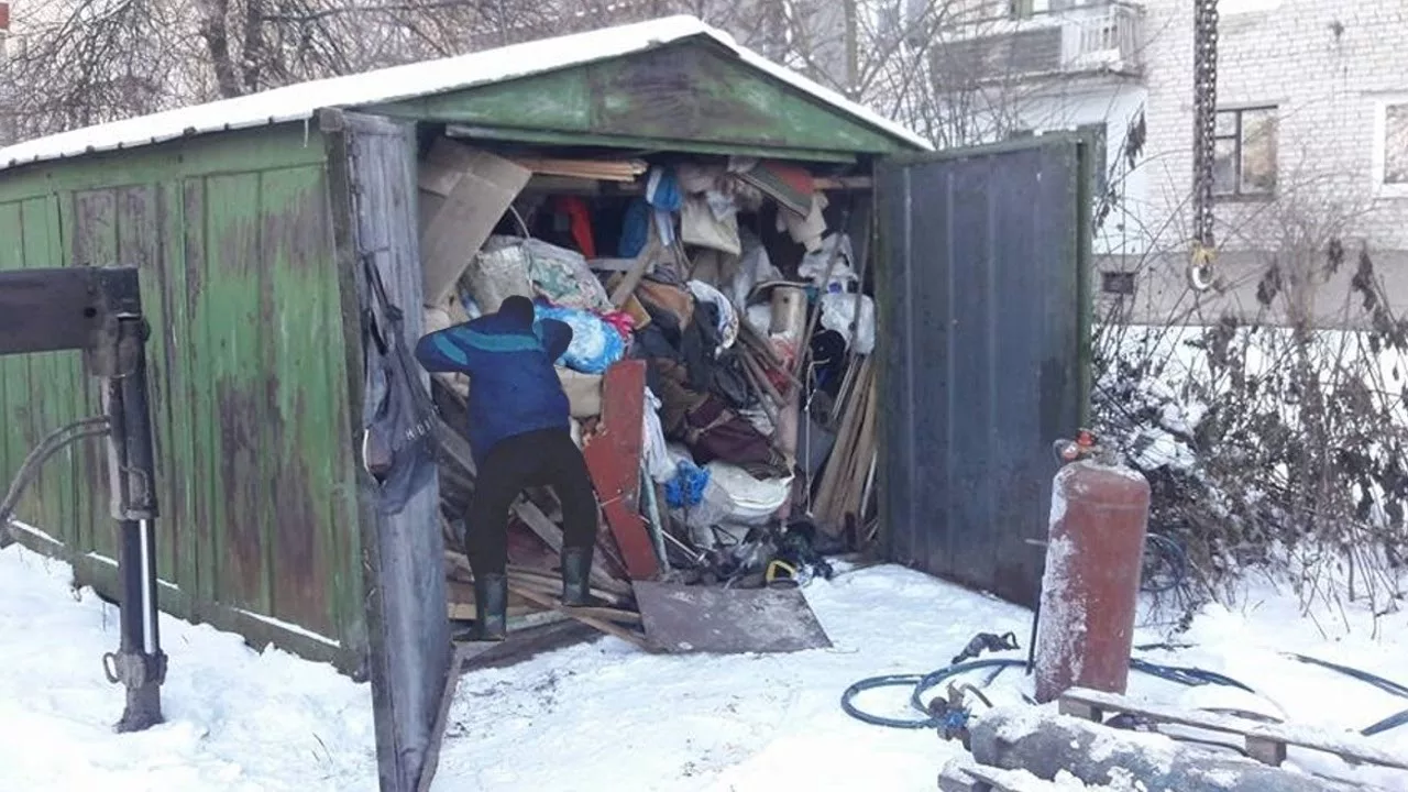 Вывоз мусора из гаража с гарантией чистоты в Железнодорожном в октябре
